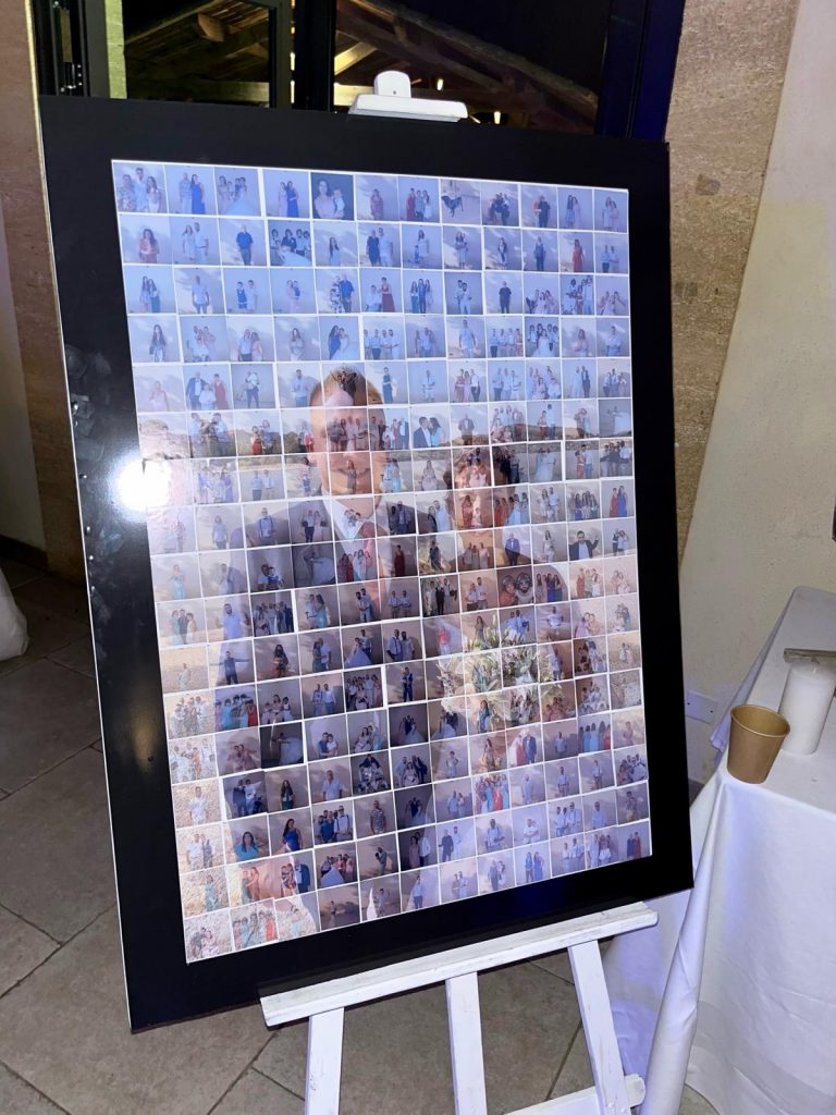 mur photographique mariage anniversaire souvenirs animations