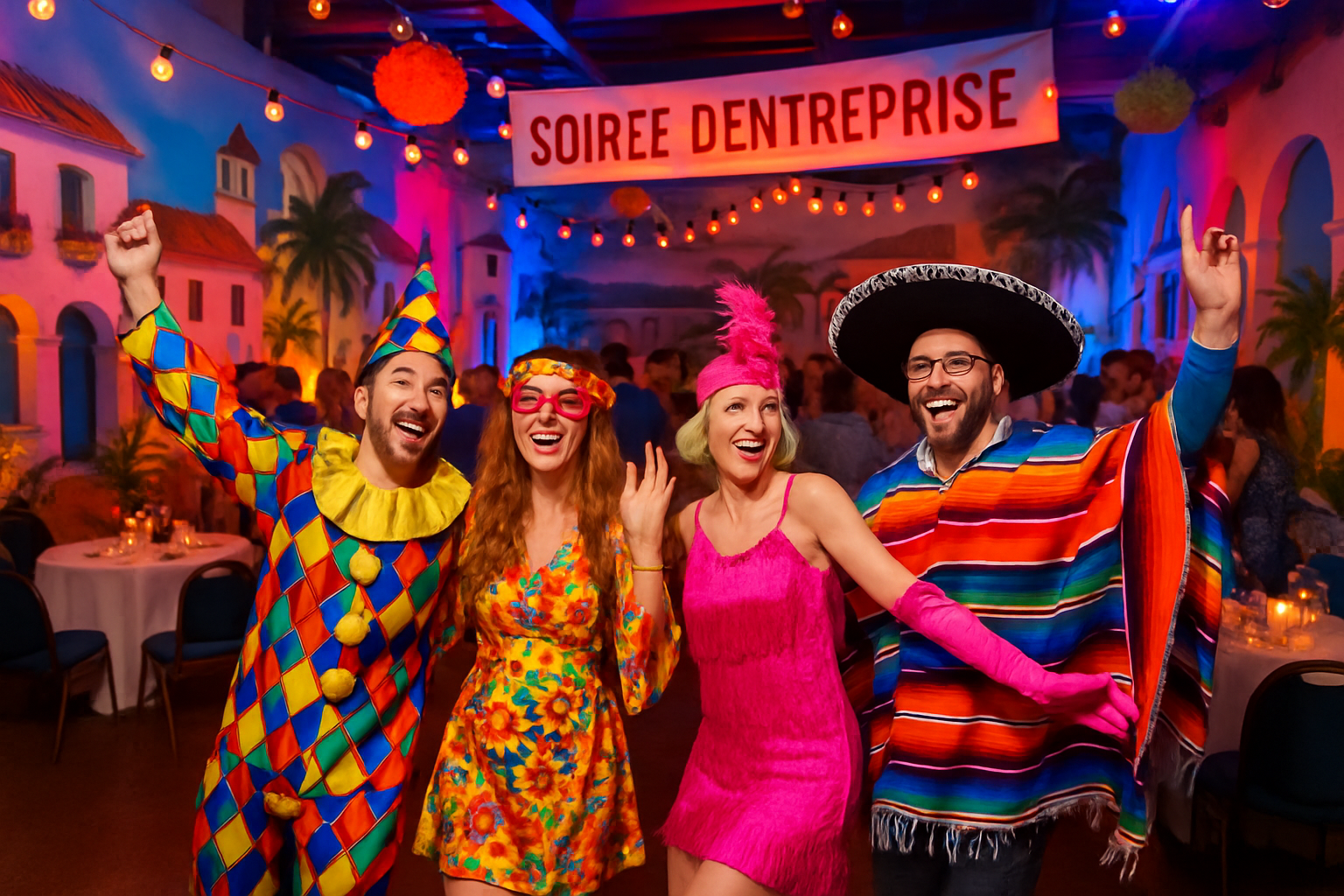 Soirée d'entreprise thématique et immersive à Marseille
