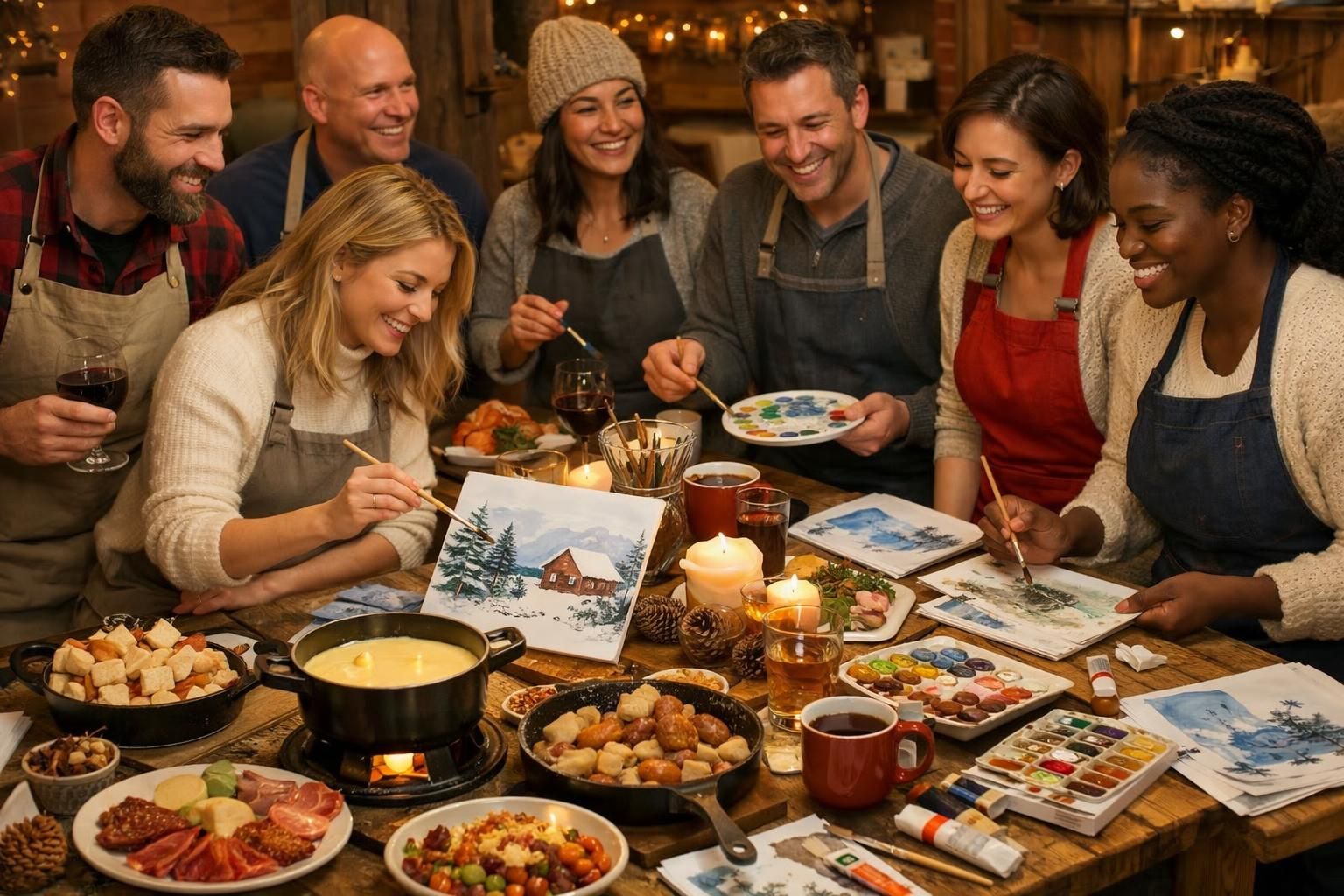 explorez des activités hivernales captivantes conçues pour renforcer la cohésion et les liens entre vos salariés, favorisant un esprit d'équipe chaleureux en cette saison.