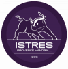 Logo du handball d'Istres Provence avec un taureau