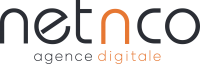 Logo de l'agence digitale Netnco sur fond blanc.
