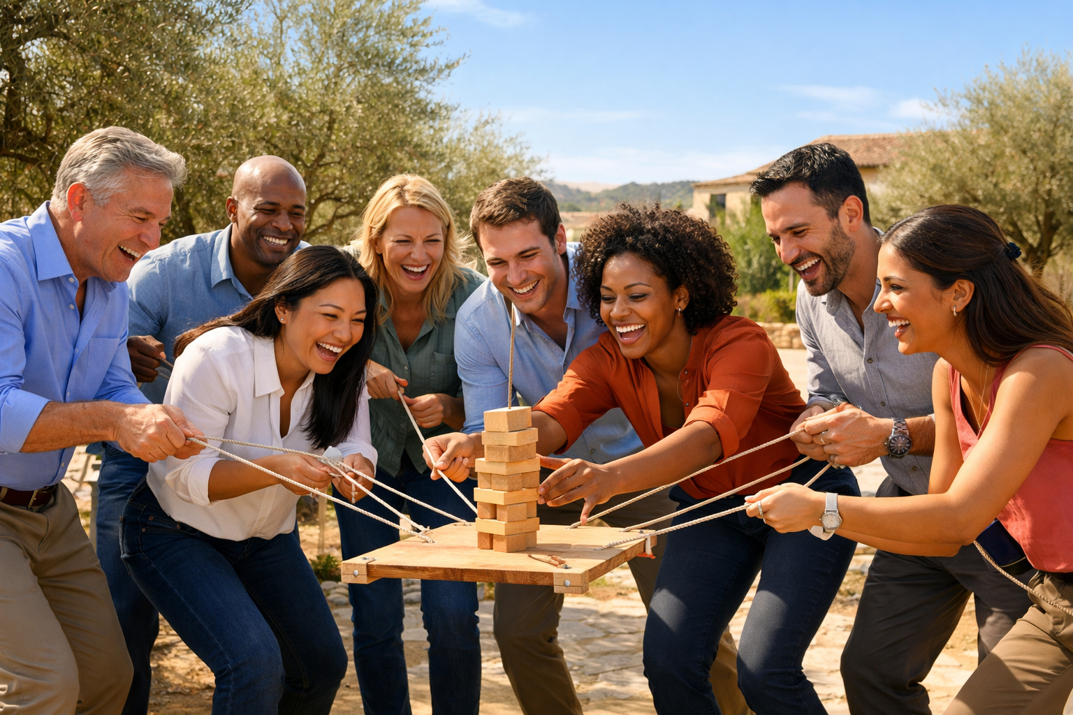 Team building original entreprise activité outdoor Marseille PACA